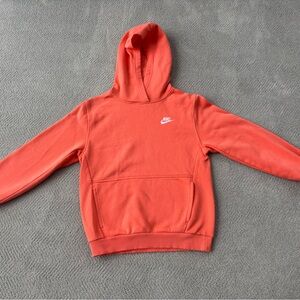 Nike Kids Fit Sportswear Club Fleece Coral Hoodie